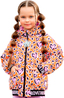 Куртка прогулочная детская Batik Кая / 528-23в-1 (р-р 92-52, лео оранж) - 