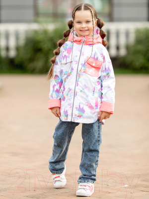 Куртка детская Batik Каролина / 529-23в (р-р 116-60, голограмма)