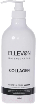 Крем для лица Ellevon Massage Cream Collagen Массажный (1л)