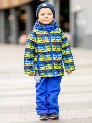 Комплект прогулочной детской одежды Batik Марсик 533-23в (р.86-52, ракеты/синий)