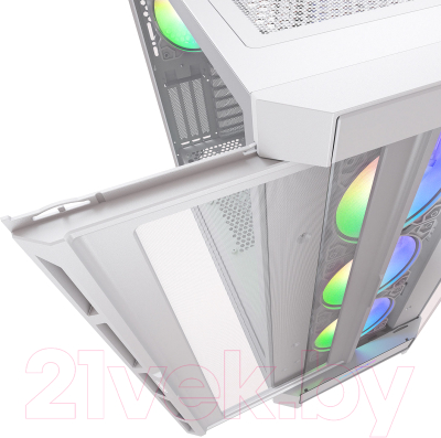 Корпус для компьютера Cougar Duoface Pro RGB White / CGR-DUOFACE PRO RGB W (белый)
