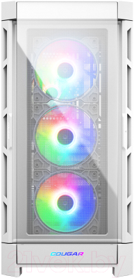 Корпус для компьютера Cougar Duoface Pro RGB White / CGR-DUOFACE PRO RGB W (белый)