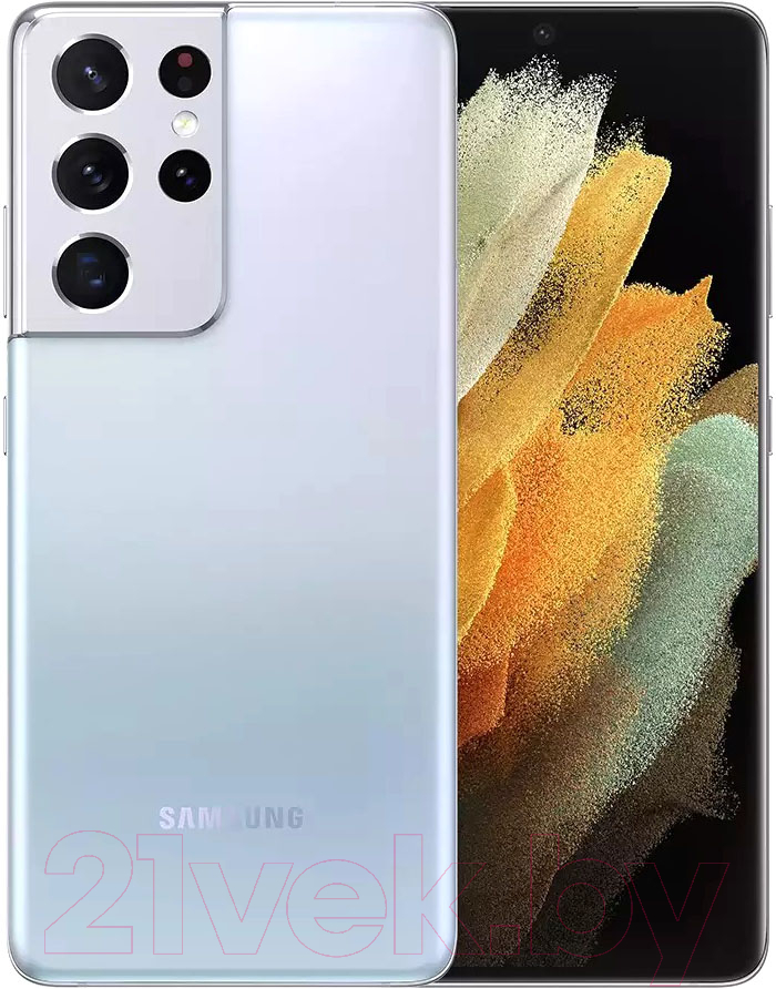 Смартфон Samsung Galaxy S21 Ultra 256GB / 2BSM-G998BZSGSEK восстановлен. Грейд B