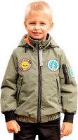 Куртка прогулочная детская Batik Нил / 537-23в-1 (р-р 98-56, хаки) - 