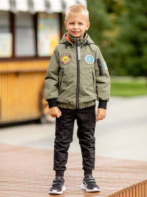 Куртка прогулочная детская Batik Нил / 537-23в-1 (р-р 98-56, хаки)