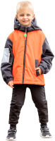 Куртка детская Batik Вайбс / 538-23в-2 (р-р 122-64, яркий оранжевый) - 