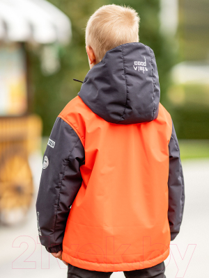 Куртка детская Batik Вайбс / 538-23в-2 (р-р 116-60, яркий оранжевый)