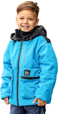 Куртка детская Batik Андреас / 540-23в-1 (р-р 116-60, небесно-голубой)
