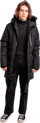 Куртка детская Batik Маттэо 460-24з-2 (р-р 164-84, черный)