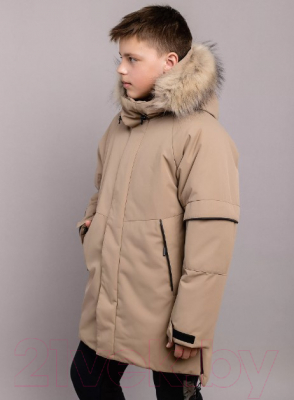 Куртка детская Batik Нео 463-24з-3 (р-р 182-92, песочно-коричневый)