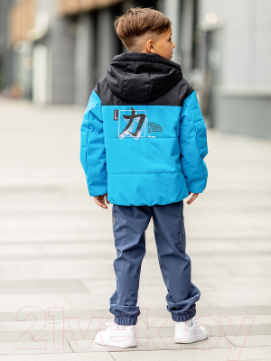 Куртка детская Batik Андреас / 540-23в-2 (р-р 146-76, небесно-голубой)