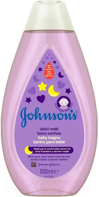 Пена для ванны детская Johnson's Baby Dolci Notti успокаивающая (500мл)