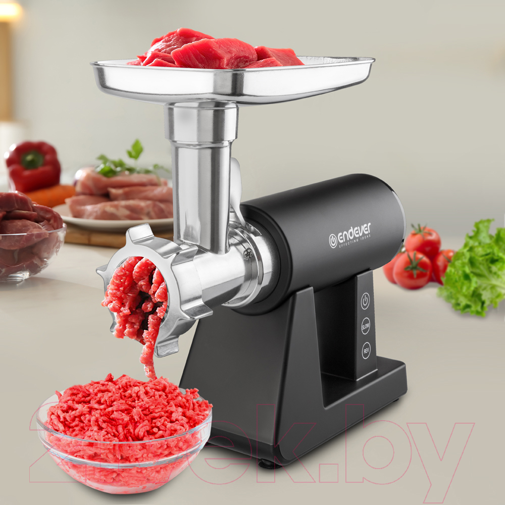 Мясорубка электрическая Endever Sigma-110 (черный) — фото 7