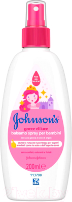 Спрей детский для волос Johnson's Baby Gocce Di Luce (200мл)