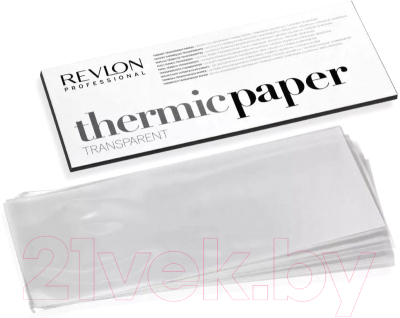 Фольга для окрашивания волос Revlon Professional Termic Paper Transparent (100м)