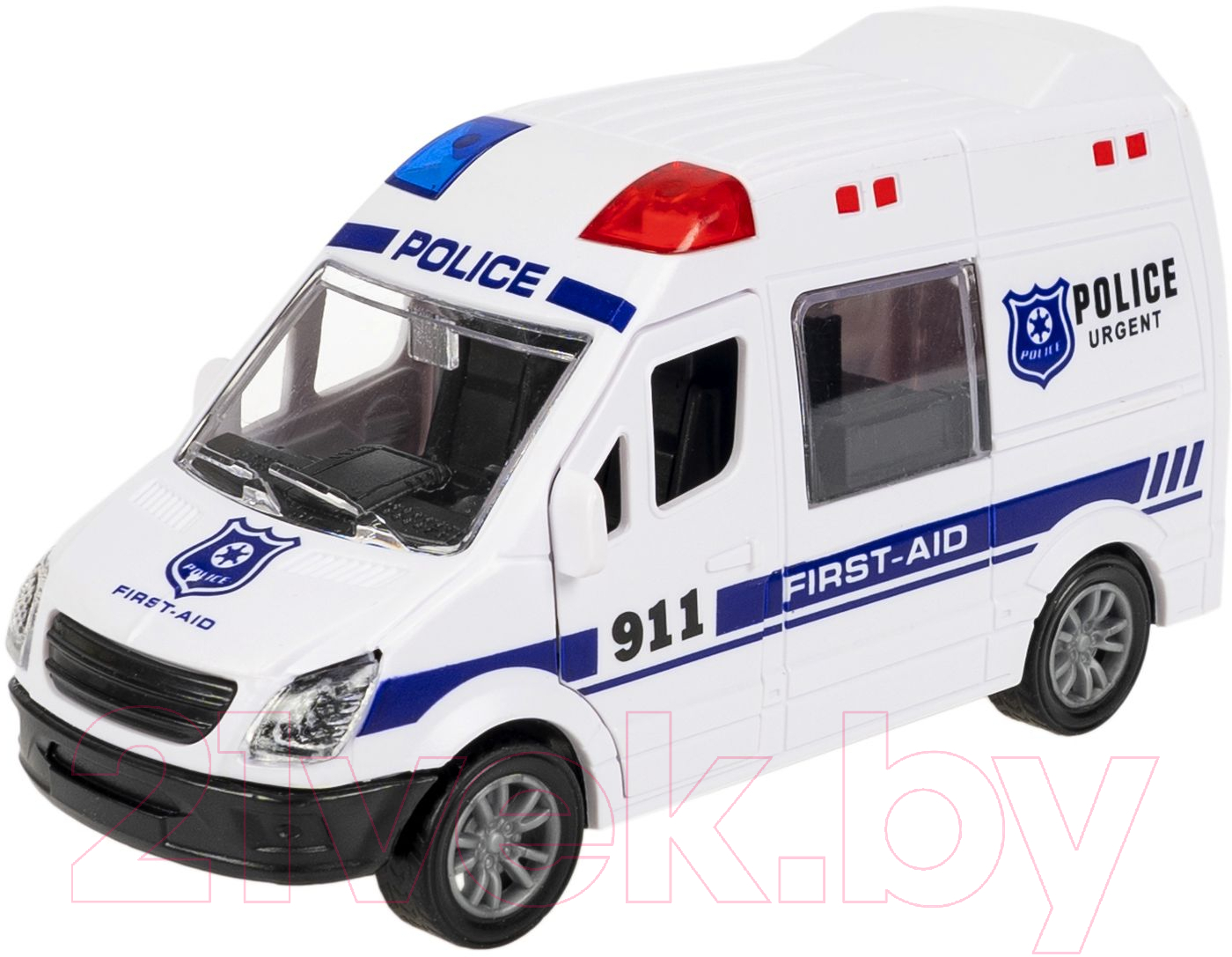 Автомобиль игрушечный Bondibon Микроавтобус полиции / ВВ6179