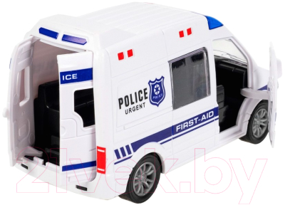 Автомобиль игрушечный Bondibon Микроавтобус полиции / ВВ6179