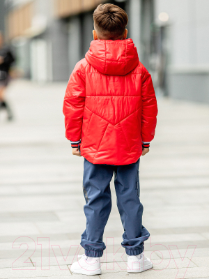 Куртка детская Batik Лука / 541-23в-1 (р-р 128-64, красно-синий)