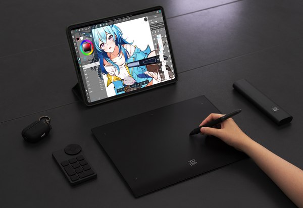 Графический планшет XP-Pen Deco Pro LW 2е поколение + пульт управления