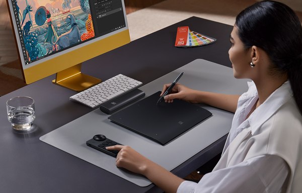 Графический планшет XP-Pen Deco Pro LW 2е поколение + пульт управления