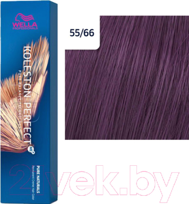 Крем-краска для волос Wella Professionals Koleston Perfect ME+ 55/66 (60мл, светлый коричневый)