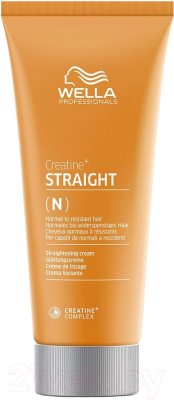 Крем для волос Wella Professionals Creatine+Straight N Для перманентного выпрямления (200мл)