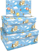 Набор коробок подарочных Meshu Мир техники / MS_53757 - 
