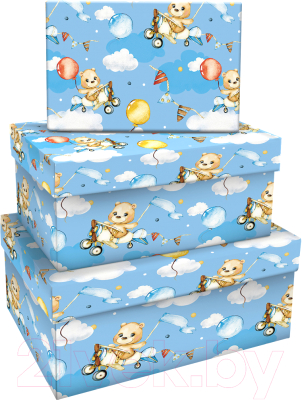 Набор коробок подарочных Meshu Мир техники / MS_53757