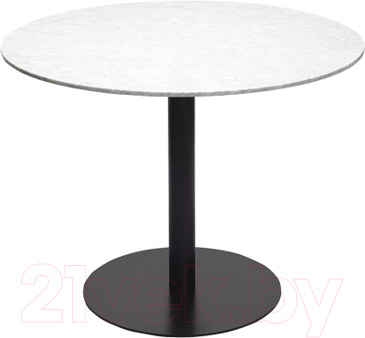Обеденный стол Bergenson Bjorn Trond / BB0000487 (белый мрамор/черный)
