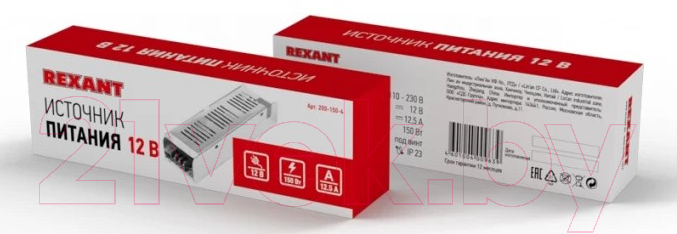 Блок питания для светодиодной ленты Rexant 200-150-4