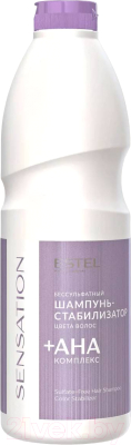Шампунь для волос Estel Sensation Бессульфатный шампунь-стабилизатор цвета волос (1л)
