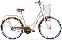 Велосипед AIST Avenue 26 2023 (бежевый) - 