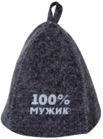 

Шапка для бани, 100% мужик / Б40362