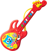 Музыкальная игрушка Азбукварик Гитара. Любимые песенки 3123А (красный) - 
