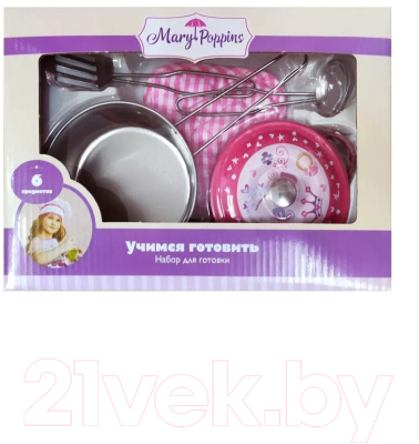Набор игрушечной посуды Mary Poppins Принцесса / 453345 