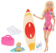 Кукла с аксессуарами Defa Lucy Пляжный отдых / 8471 (розовый) - 