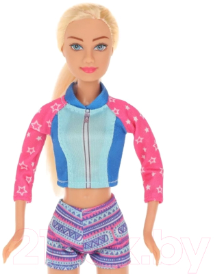 Кукла с аксессуарами Defa Lucy Пляжный отдых / 8472 (розовый)