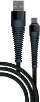 Кабель BoraSCO USB Micro USB / 38499 (черный) - 