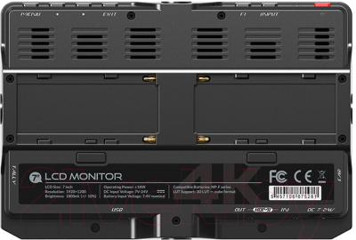 Монитор для камеры Lilliput Н7 7 HDR 3D-LUT1920x1200
