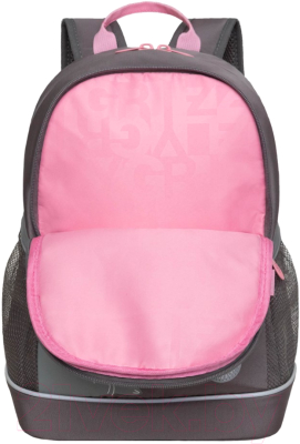 Школьный рюкзак Grizzly RG-463-6 (серый)