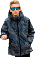 Куртка детская Batik Харли 542-23в-2 (р-р 152-80, милитари синий) - 
