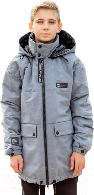 Куртка детская Batik Артур / 544-23в-1 (р-р 140-72, серый/пепельный)