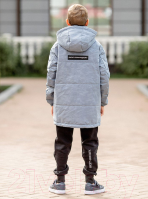 Куртка детская Batik Артур / 544-23в-1 (р-р 140-72, серый/пепельный)