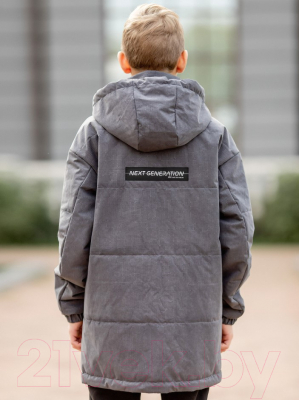 Куртка детская Batik Артур / 544-23в-1 (р-р 140-72, черный/графит)