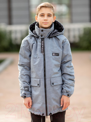 Куртка детская Batik Артур / 544-23в-2 (р-р 146-76, серый/пепельный)