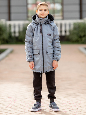 Куртка детская Batik Артур / 544-23в-2 (р-р 158-84, серый/пепельный)