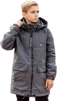 Куртка детская Batik Артур / 544-23в-2 (р-р 146-76, черный/графит) - 