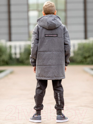Куртка детская Batik Артур / 544-23в-2 (р-р 152-80, черный/графит)