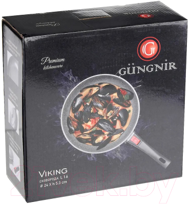 Сковорода Gungnir Viking GR-AL01-FPL24