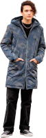 Куртка детская Batik Хит 547-23в-1 (р-р 140-72, милитари/темно-синий) - 